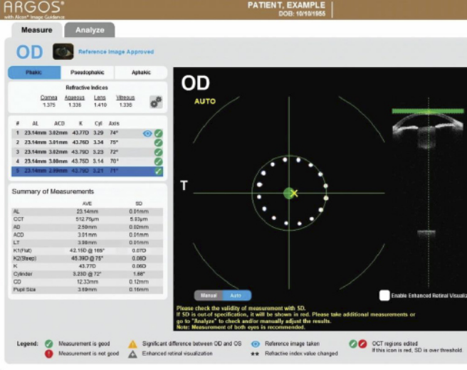 光学式眼内寸法測定装置